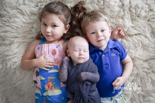 baby with sibling photos