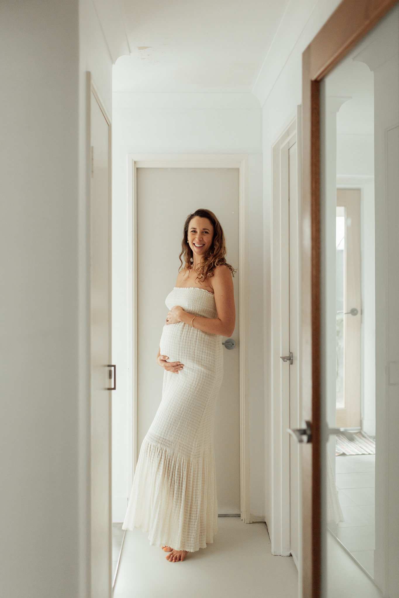home maternity photos session