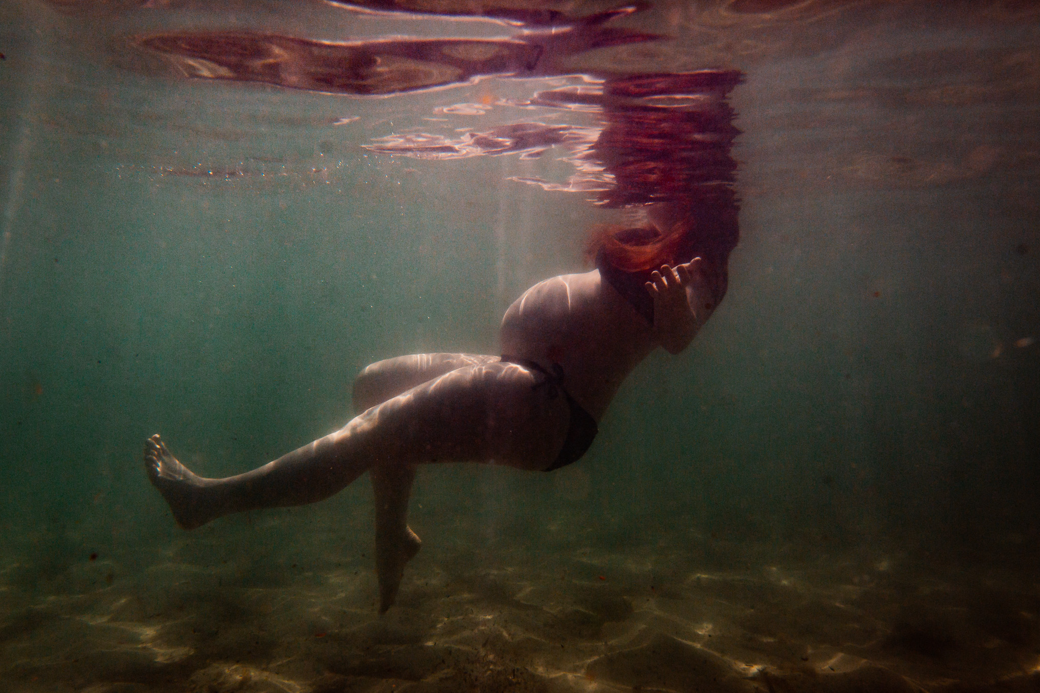 underwater maternity