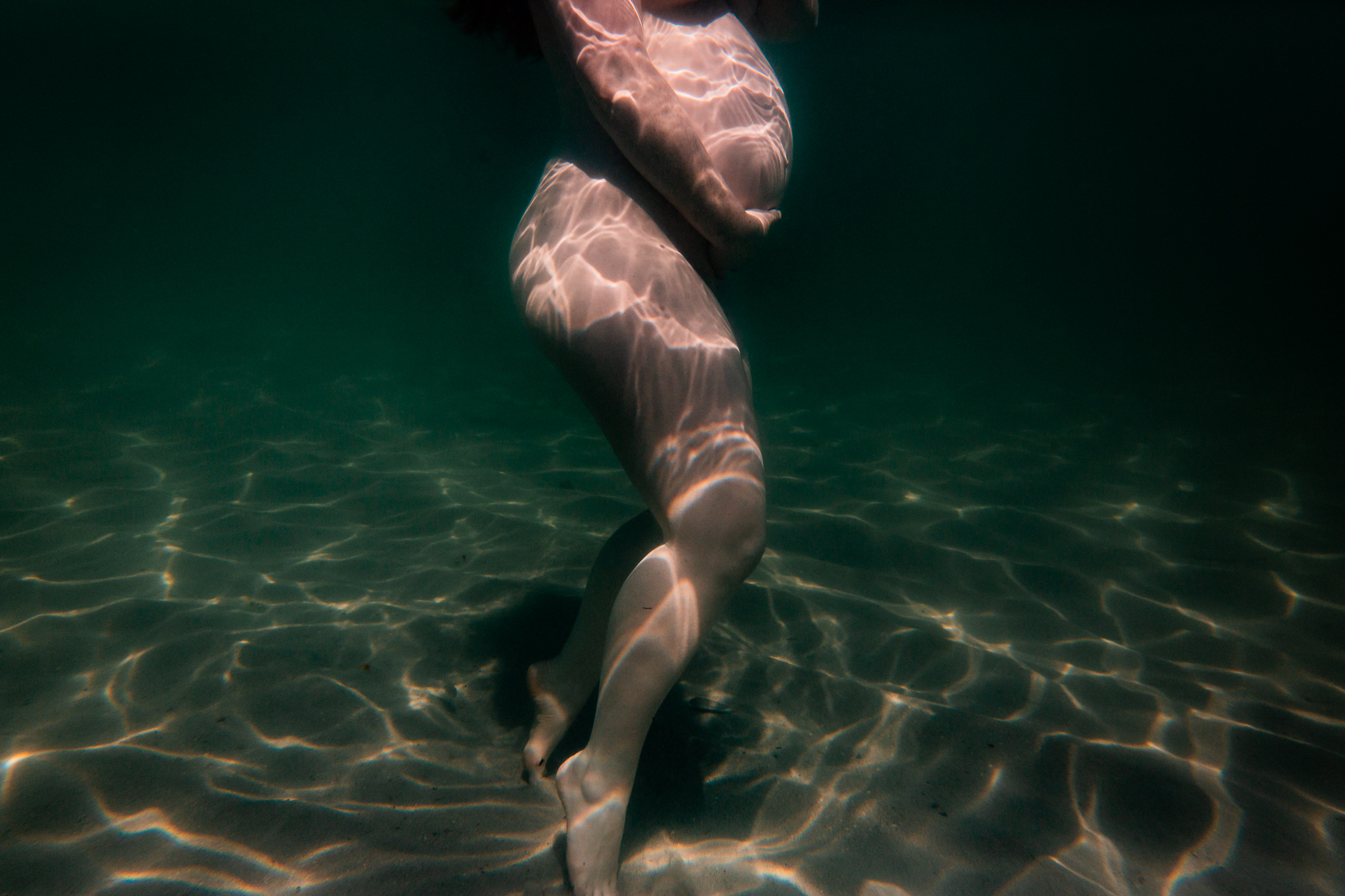 underwater portrait photography